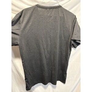Dark Grey Derminpro Short Sleeve Partial Button Up Shirt Men’s Size medium